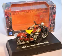 Figura De Coleccion A Escala Moto Indian Scout Board 1940