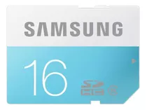 Memoria Sd Samsung 16gb Clase 6  Para Cámaras Digitales