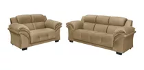 Juego De Living Sillon 3+2 Cuerpos Oxford Beige