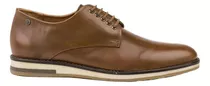 Zapato Derby Plain Toe Ringo Ryker 01 De Cuero Atanado Ardilla Diseño Liso 40 Ar Para Adultos - Hombre