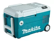 Refrigerador Aquecedor Dcw180z C/bat 18v 3.0 Ah 20l Makita Cor Azul-turquesa