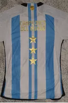 Camiseta De La Selección Argentina Campeones Del Mundo 2022