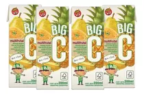 Jugo Big C 200ml Pack X4 Sabor Multifruta Suchina Sa