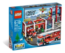 Lego 7208 City Quartel Dos Bombeiros