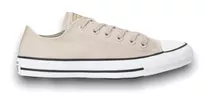 Tênis Converse All Star Ox Authentic Glam Bege Claro Ouro
