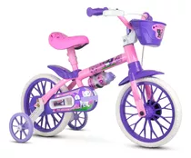 Bicicleta Infantil Aro 12 Com Rodinhas Meninos E Meninas