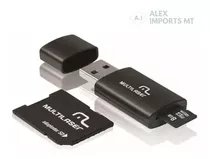 Cartão De Memória Multilaser 8 Gb Micro Sd+usb Com Adaptador