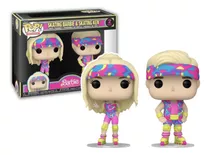 Barbie Y Ken Skating Funko Pop 2pack En Patines Blacklight