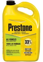 Refrigerante Prestone Verde 33% Universal Listo Para Usar Gl