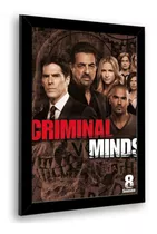 Quadro Decorativo Criminal Minds 23x33cm