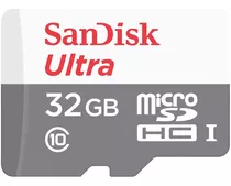 Tarjeta De Memoria Sd 32gb Sandisk Ultra Con Adaptador