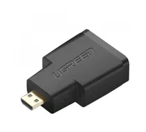 Adaptador Micro Hdmi Macho A Hdmi Hembra 20106 Ugreen Negro