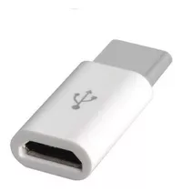 Adaptador Tipo C Macho 3.1 A Micro Usb Hembra Carga Rapida