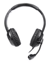 Headset Com Fio Hf600 Usb 240cm Preto Multilaser Ph427