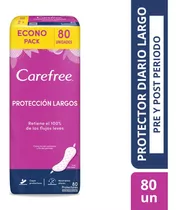 Protectores Carefree® Protección Largos X80 Unidades