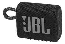 Bocina Jbl Go 3 Portátil Con Bluetooth Waterproof Negra 