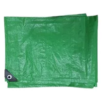 Lona Plastica Verde Encerado 16x20ft (4.87x6.09mts) Zasc