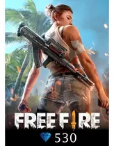 Tarjeta Free Fire 530 Diamantes Card Recarga Saldo Tienda 