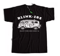 Remera Blink-182 Lollapalooza Crappy Punk Rock Algodón 