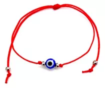 Pulsera De Ojo Turco Azul, Para La Protección Color Rojo