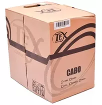 Cabo Utp P/ Cftv Cat5e 8 Vias Tex Connect-caixa 305 Metros