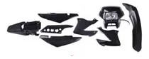 Premium Kit Cachas Honda 125 Nxr Bros Skua 150 Nsu Negro 8