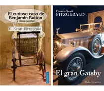 Lote X 2 Libros - Fitzgerald - Gran Gatsby + Benjamin Button