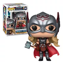 Funko Pop! Mighty Thor Jane 62422 De La Coleccion Thor Love And Thunder Figura De Accion Marvel #1041