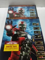 Dvd Iron Man 2 Edicion Especial 2 Discos Dvd Importado Cover