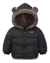 Chaqueta Gruesa De Plumón Interno, Cálido Para Bebes. Parka