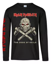 Playeras Iron Maiden Manga Larga -  15 Modelos Disponibles