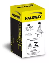 Lampara Haloway Halogena H7 12v 55w =01607