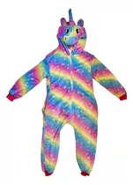 Pijama Kigurumi Abrigado Disfraz Unicornio Suave Niñas Nena