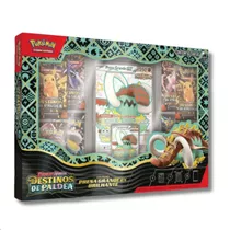 Box Pokémon Destinos De Paldea Presa Grande Ex Cartas Cards