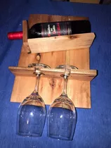 Porta Vino Hecho De Pallets