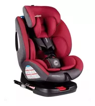 Butaca Auto Grupo 0/1/2/3 (0-36kg) Isofix Montreal Rojo