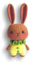 Conejito De Pascua Conejo Amigurumi Tejido Peluche Juguete