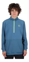 Buzo Running Under Armour Anywhere Hombre En Azul Y Lima | D