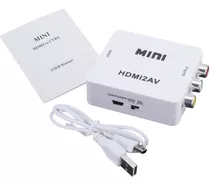 Adaptador Convertidor Hdmi A Rca