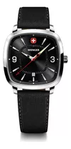 Wenger Reloj Vintage Sport 37 Mm, Negro