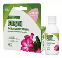 Fertilizante Forth Para Rosa Do Deserto Concentrado 60ml