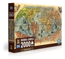 Quebra Cabeça Mapa Mundi 1565 Com 2000 Peças Toyster