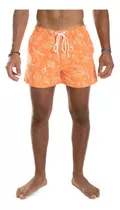 Short De Baño Hombre Flash Mykono Naranja