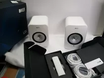 Kef - Lsx Hi-res Wireless Speakers - Gloss White