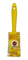 Brochas  La Cebra  Color Amarillo De 1 Pulgadas (25.4 Mm)