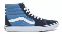 Zapatillas Vans Mod Sk8 Bota!!! Azul Blanco! 100% Original!