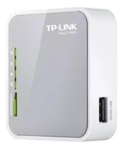 Roteador Tp-link Tl-mr3020 Branco Cor Cinza 220v