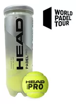 Pelota De Padel Head Pro Color Amarillo Por Unidad De 1 Unidades Por 3 Por Paquete