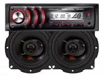 Estereo Crown Mustang + Parlantes Jbl Flex 5 PuLG 50rms