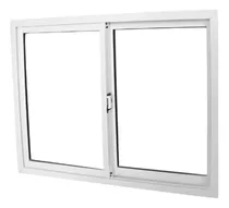 Ventana Corrediza Herrero Rectangular Aluminio 120x110cm Blanco